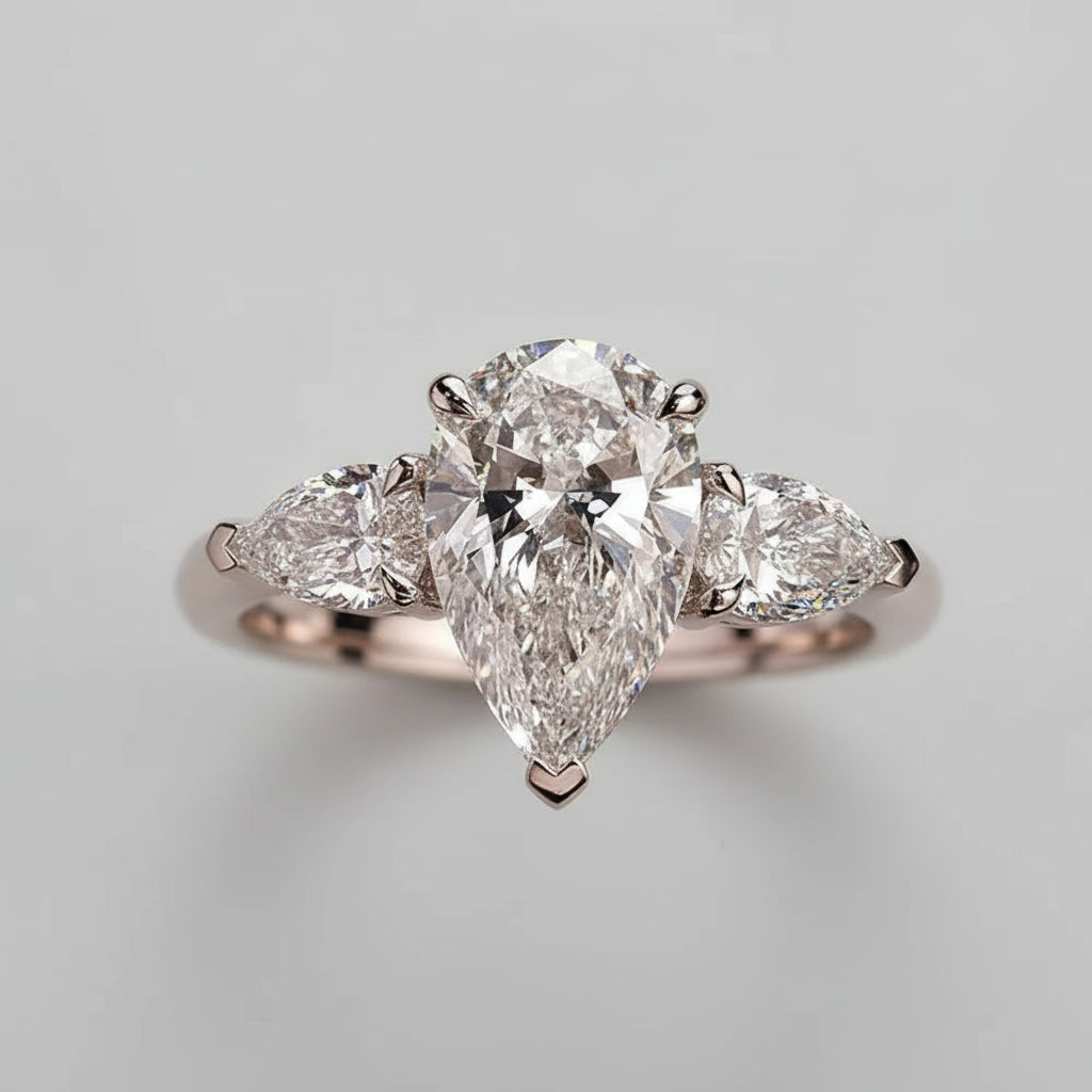 ANILLOS DE MOISSANITA DE ALTA CALIDAD PARA MUJER
