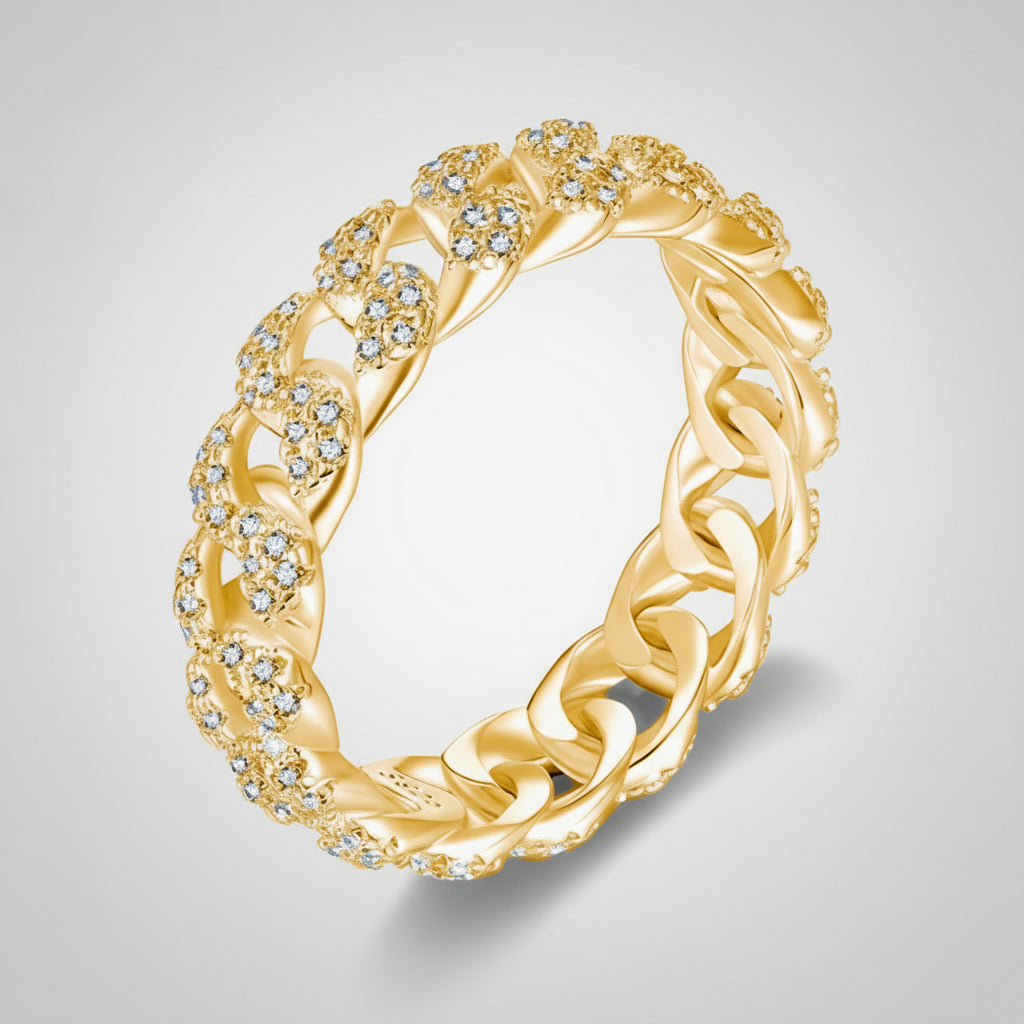 ANILLOS DE MOISSANITA DE ALTA CALIDAD PARA MUJER